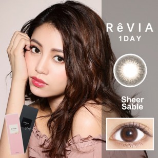 RēVIA Sheer Sable 1 Day 10片 RēVIA Sheer Sable 1 Day 10片